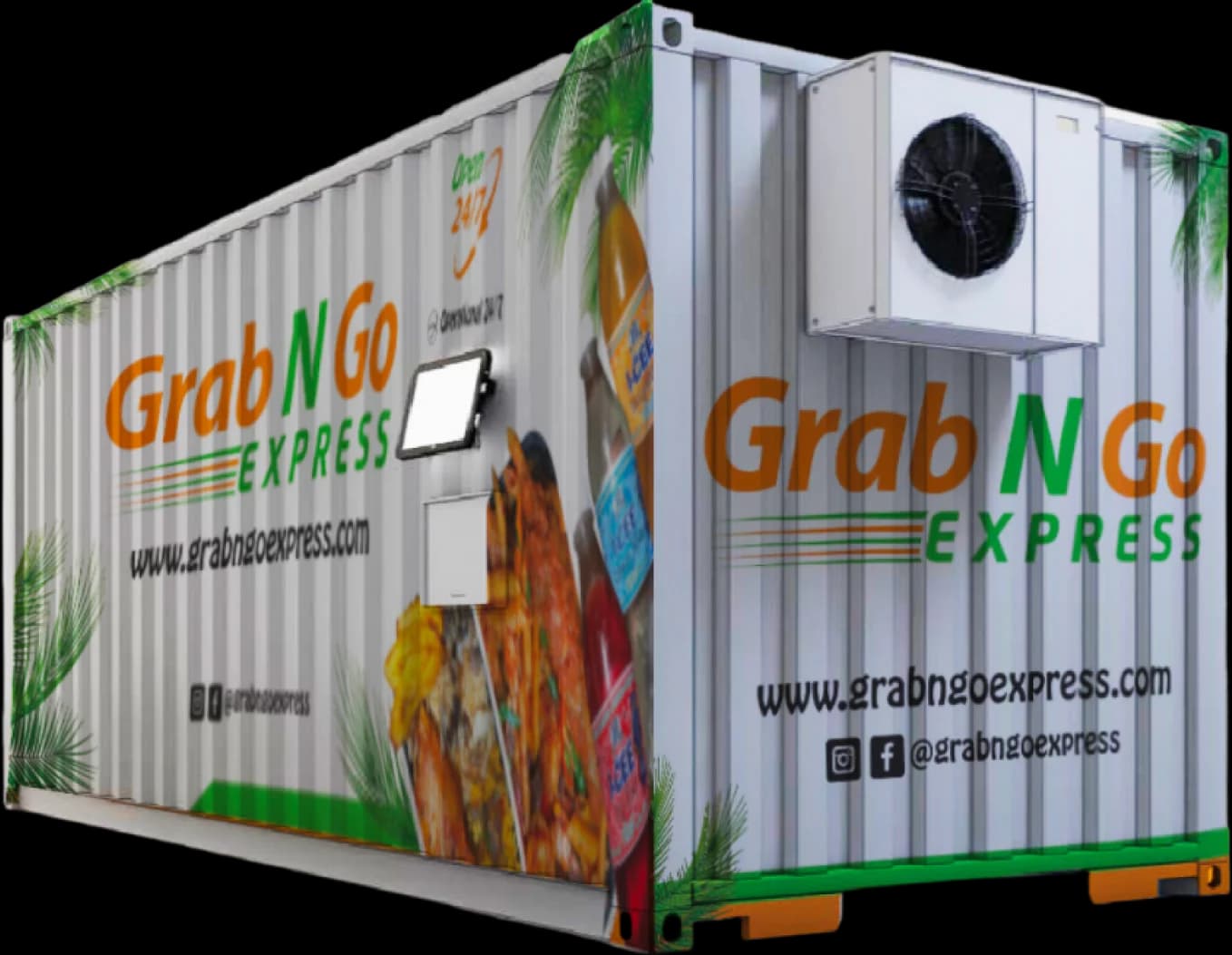 Grab N Go Express automated food station